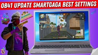 Smartgaga Free Fire OB41 Perfect Keymapping Sensitivity & HUD Settings | Smartgaga Headshot Settings