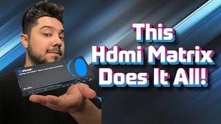 The best hdmi 2.1 switch & splitter ! Orei Hdmi 2.1 Matrix Review