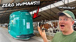 THE FUTURE IS HERE!!!... FEEDING 220 COWS WITH ZERO HUMAN'S!