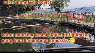 siapkan tali pancing yang kuat kalau mancing kesini || mancing Jatiluhur terbaru !!!