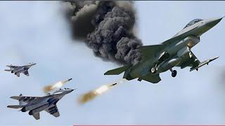 Today, 20 US F-16s entering Russian airspace were shot down by 3 Russian MiG-29SM pilots, Arma3