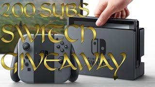 200 Sub Thanks and Nintendo Switch Giveaway! [CLOSED]