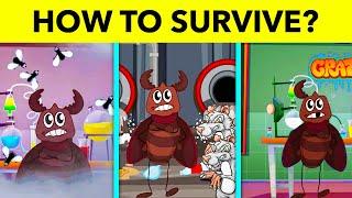 Survival Riddles You Must Solve To Stay Alive | Test Your LOGIC Skills