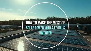 How to make the most of solar with a Fronius inverter