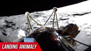 Moon Landing Anomaly occurred during Intuitive Machines' Athena lunar lander touchdown