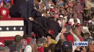 Gunshots at Former President Trump's Rally