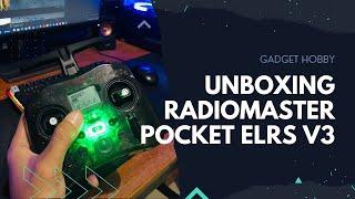 Unboxing Radiomaster Pocket ELRS V3 Charcoal