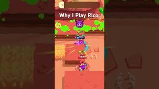 Rico is tooooooo Strong#brawlstars#gaming#rico#easywin#750