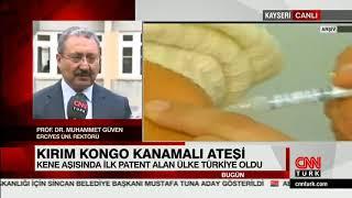 Rektörümüz Prof. Dr. Muhammet Güven, CNN Türk’te KKKA Aşısını Anlattı