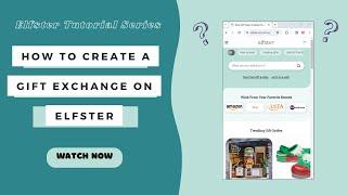 How To Create A Gift Exchange - Elfster