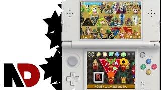 [3DS Themes] Zelda 30th Anniversary (Dec. 1)