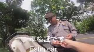 #PolisiIndonesia Viral! Polisi Meras WNA Jepang Di Bali Rp. 1Jt