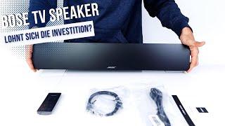 Bose TV Speaker Test - Lohnt sich die Investition? Ausführlicher Praxistest