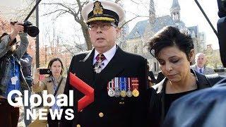 Canadian Vice Admiral Mark Norman, lawyer speak about trial after charges dropped