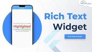 Rich Text Widget Tutorial in Flutter [Hindi]