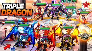 Cabrera SHOCKS Enemies with MASS DRAGONS - Summoners War