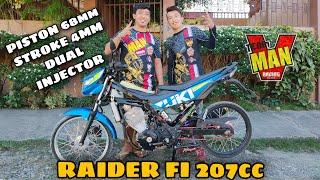 Raider Fi 68+4 207cc | Dual Injector Stock Valve Powerd By VmanJKprojects ‍