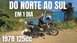 BAITA ROLÊ 578| Viagem de CG Bolinha 125cc (Ilhabela)