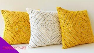 Cushion cover in crochet | COVER STAR 100% Cotton