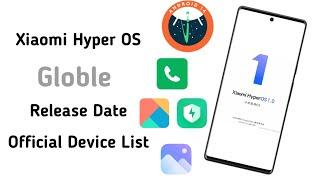 Xiaomi Hyper OS Official Device List | Hyper OS For Xiaomi GLOBLE Release Date