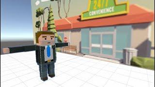 "BusinessSuit Larry -Unit 3 Project- LIVE  3D Game creations" | Unity 2022 | PTII