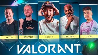 LE RETOUR DES FIVE STACK  !! (Valorant ft. Squeezie, Brawks, Itachi & Akytio)