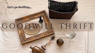 Goodwill Thrift with Me | Home Decor Haul