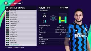 eFootball PES 2021 INTER MILAN Base Copy