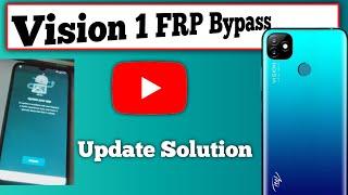 itel vision 1 frp bypass youtube update problem|itel vision 1 frp bypass|Amit Tech Repair