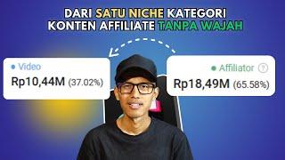 SATU NICHE INI BISA UNTUNG GEDE AFFILIATOR TIKTOK YANG KONTENNYA TANPA WAJAH !