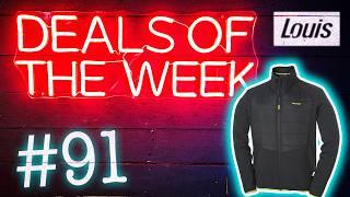 DEALS OF THE WEEK #91: Louis Sneaker, Hybridjacke, Werkzeugkasten & Batterieladegerät