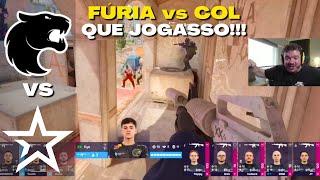 FURIA vs COL (Jogo Completo) YaLLa Compass 2024