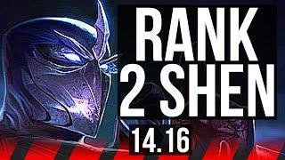 SHEN vs RENEKTON (TOP) | Rank 2 Shen, 2/0/10 | EUW Challenger | 14.16