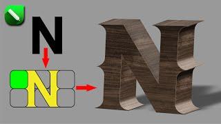 From Flat to 3D: Designing Letters in CorelDRAW