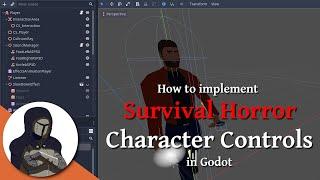 Survival Horror Character Controls (Tank and Analog) in Godot