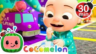 Painting The Toy Cars | COCOMELON | Moonbug Kids - Art for Kids ️