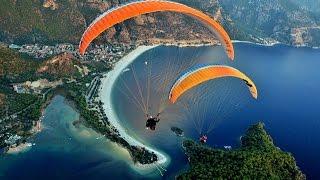 Paragliding in Pokhara, Beauty of Nepal.