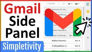 How to use the Gmail Side Panel for the Best Email Experience