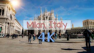 Best ITALIAN City? Beautiful MILAN, Italy 2024 | Walking Tour 4K |  Captions