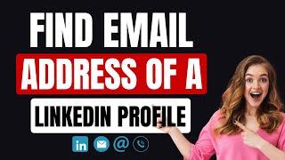 How to Find Email Address From LinkedIn | LinkedIn Email Finder Extension Free