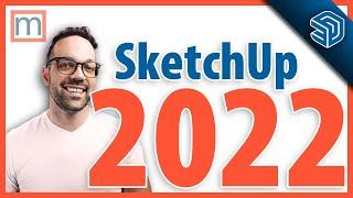 SketchUp 2022 Feature Review | Search, Lasso, Tag, Freehand, Tangent Inference, Scene search