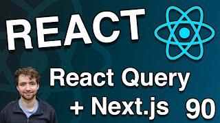 React Query with Next.js Static Site Generation (SSG) - React Tutorial 90