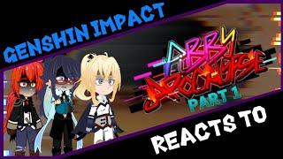 Genshin impact reacts to PIBBY APOCALYPSE PART 1 || FNF MOD || Neon1094