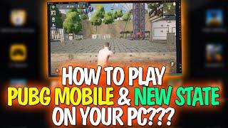 HOW TO PLAY PUBG MOBILE AND PUBG NEW STATE ON PC??? BEST EMULATOR ANDROID LD PLAYER - DOWNLOAD