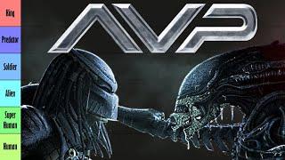 Ultimate Alien VS Predator Strength and Power Tier List