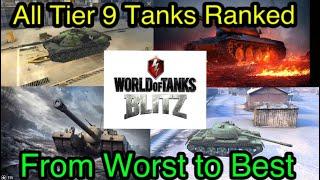 All Tier 9 Tanks Ranked from Worst to Best in WOT Blitz