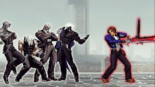 [KOF Mugen] Kyo Last Vs Ultimate Rugal Team