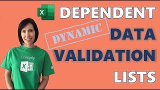 Easy Dynamic Dependent Data Validation Two Ways