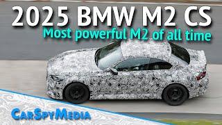 2025 BMW M2 CS Prototype G87 Nürburgring Test With Over 500 HP Most Powerful M2 Coupé Of All Time