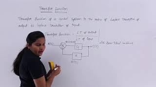 Transfer Function of System